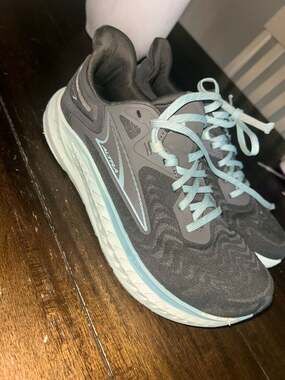 Altra Torin 7 Women's Road Running Shoes Storm Gray/Sky Blue Size 10